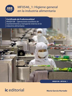 cover image of Higiene general en la industria alimentaria. INAQ0108